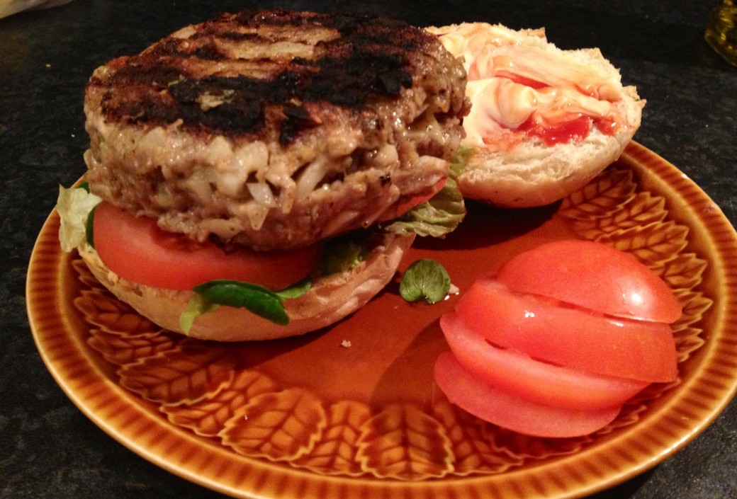 Inside-out Cheeseburger